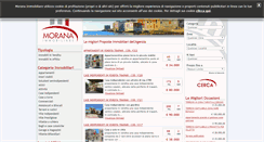 Desktop Screenshot of moranaimmobiliare.it